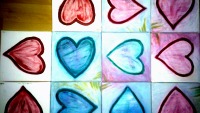 The puzzle of the green heart