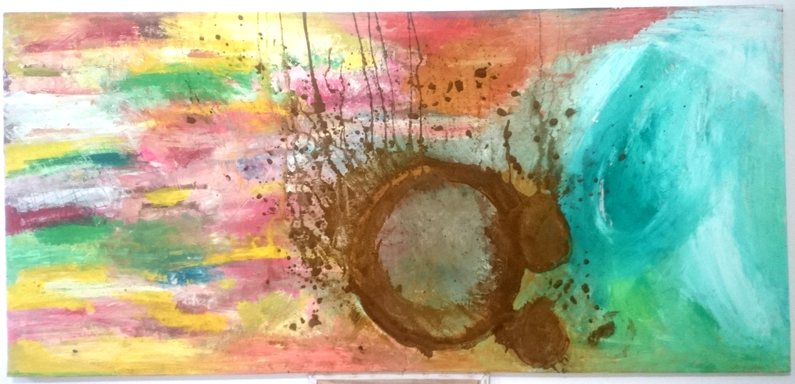 Vitality and Tranquility with Coffee cup marks